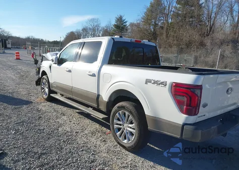 2025 Ford F-150 King Ranch z USA, uszkodzony, nr VIN 1FTFW6LD4SFC01619